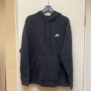 Nike Hooded Sweatshirt- Black - Size XXL